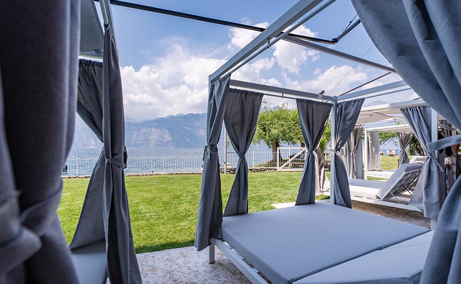 Highlight Ambient Garden room Ambienthotel Primaluna on Garda Lake